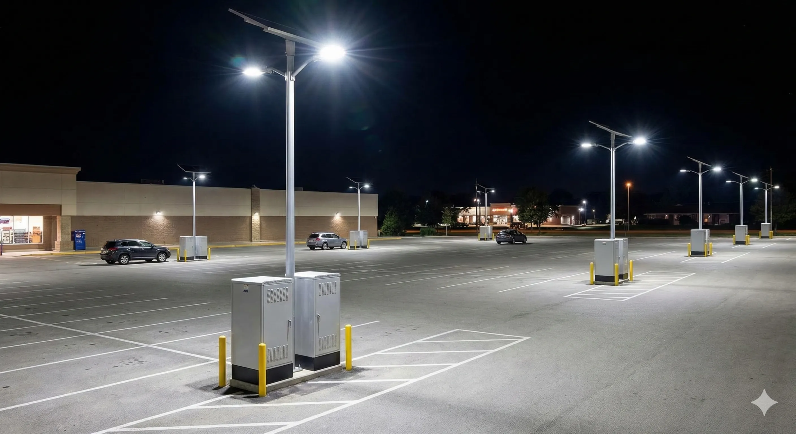 Parkplatzbeleuchtung