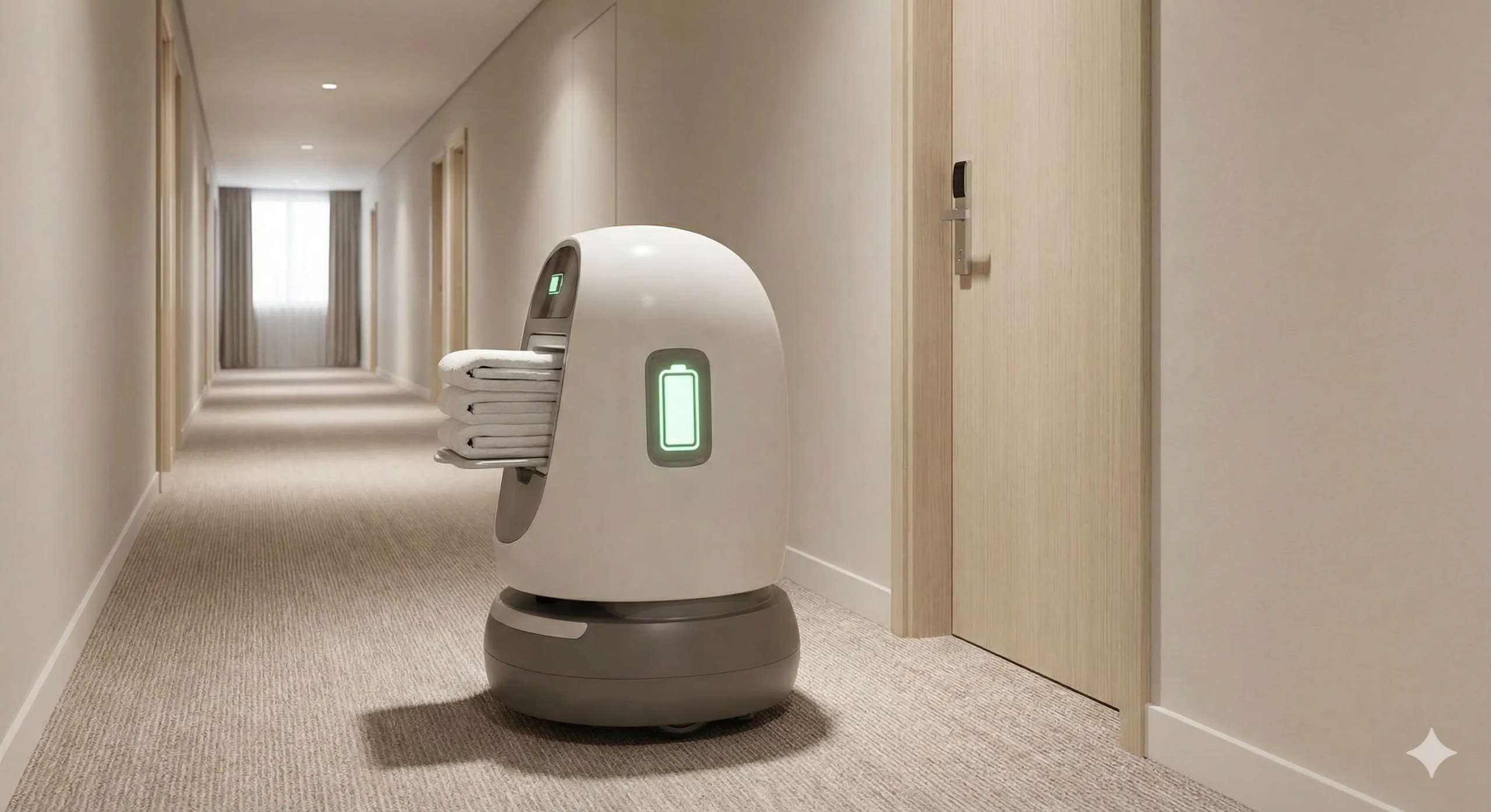 Zimmerservice-Roboter