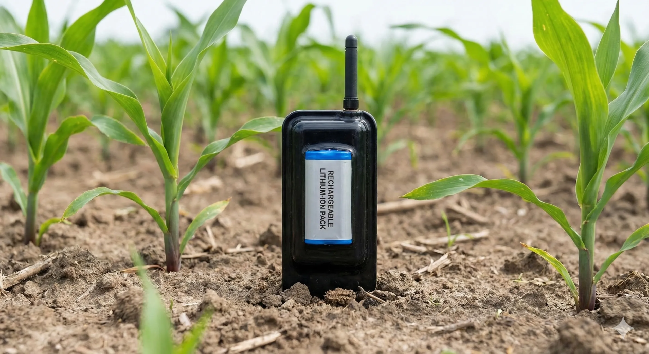 การตรวจวัดดินและการเกษตร