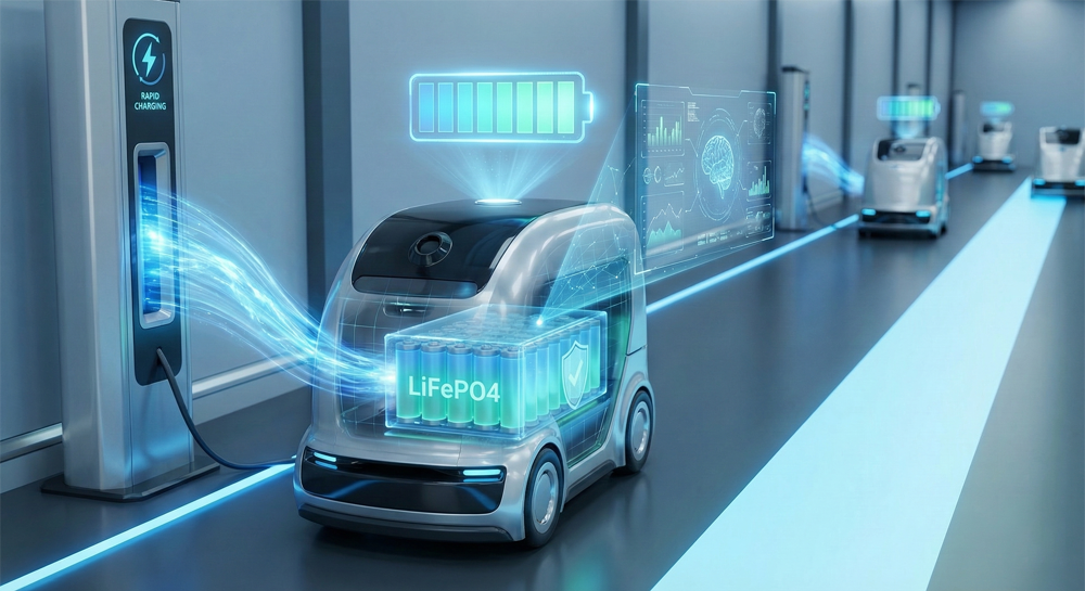 Warum unsere LiFePO4-Batterien für intelligente Roboter wählen