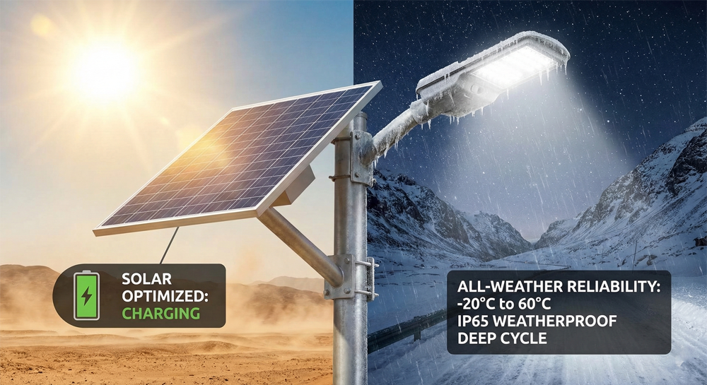 Pourquoi choisir nos batteries solaires