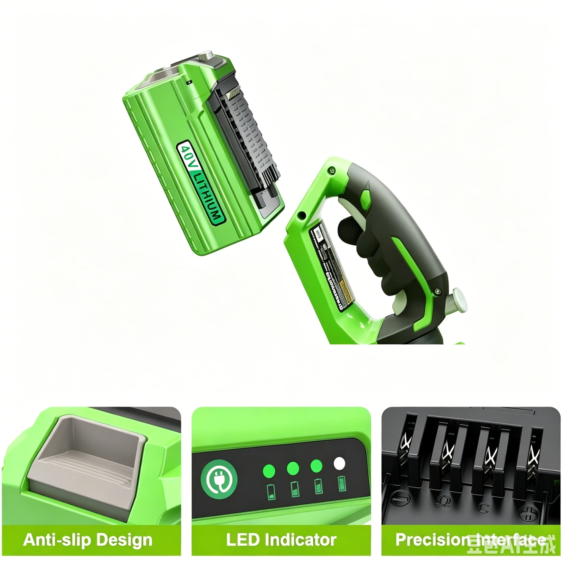Greenworks GW80V 80V 2.0Ah