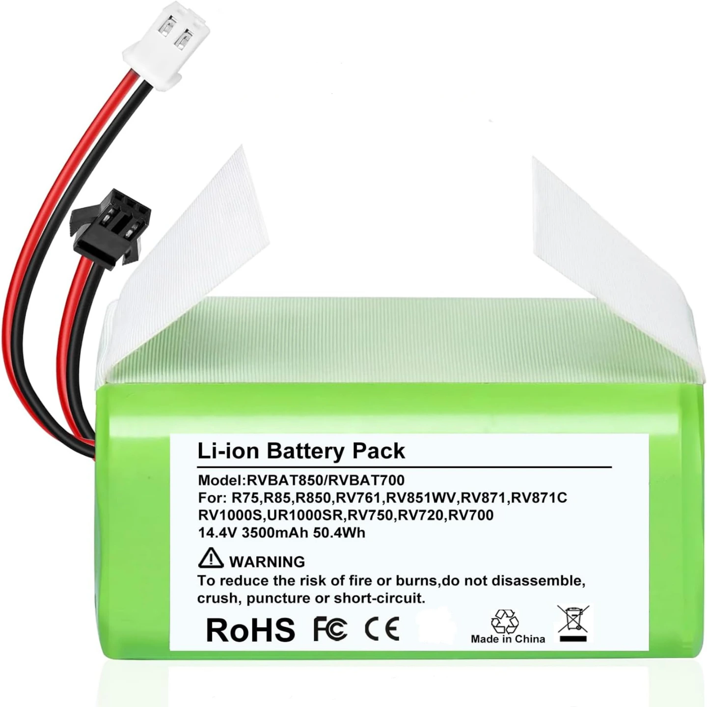 Shark XSBT750 25.2V 2.0Ah replacement battery