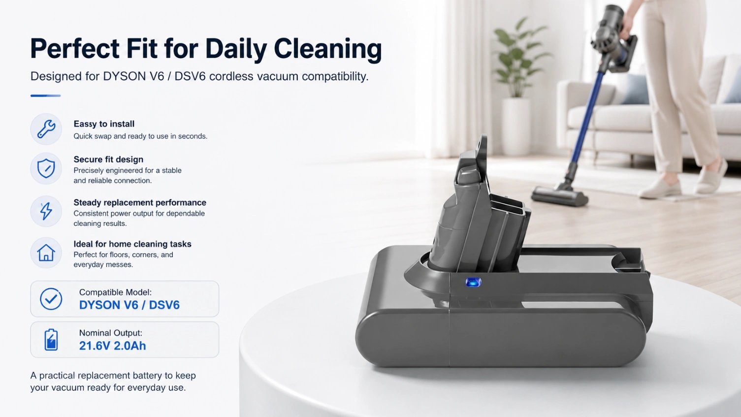 Dyson DSV6 21.6V 2.0Ah view 4