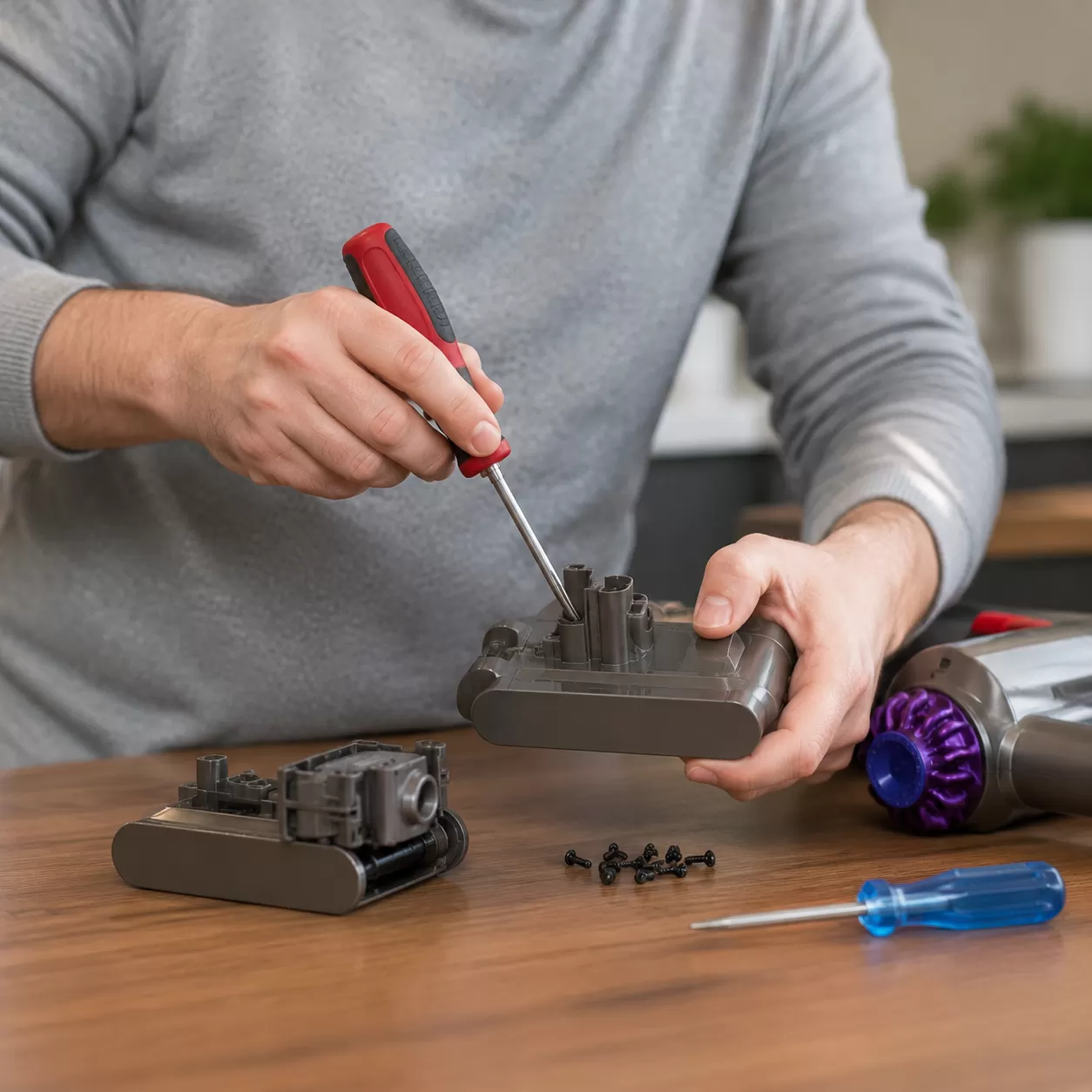 Dyson V7 21.6V 2.0Ah Battery Replacement Guide