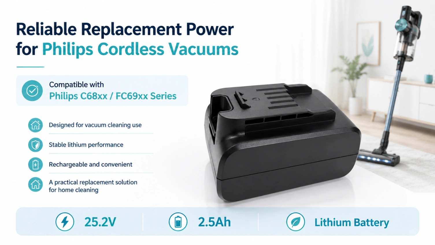 Philips FLP-01 25.2V 2.5Ah view 4